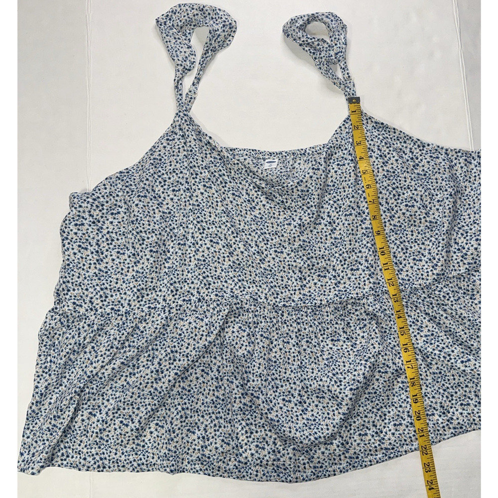 Old Navy Womens 4X‎ Pajama Top Woven Floral Lightweight Soft Comfy Cozy Lounge - Picture 6 of 8